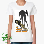 Женская футболка органик