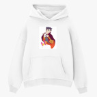 Толстовка худи оверсайз