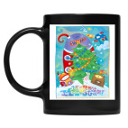 Кружка цветная UV-DTF