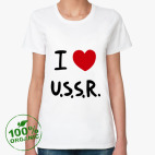 Женская футболка органик