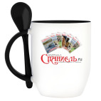 Кружка с ложкой