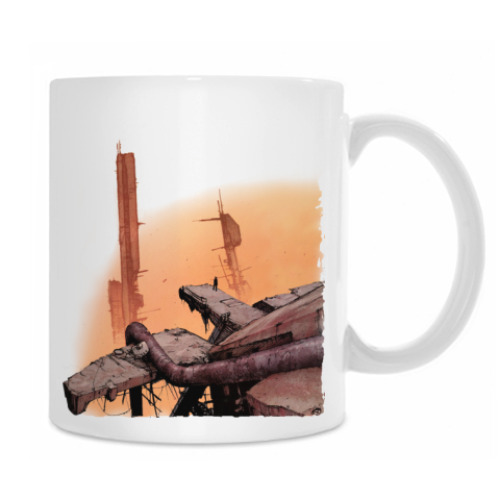 Кружка с принтом Росомаха