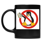 Кружка цветная UV-DTF