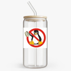 Банка с бамбуковой крышкой