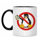 Кружка двухцветная