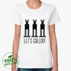 Женская футболка органик