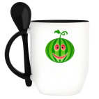 Кружка с ложкой