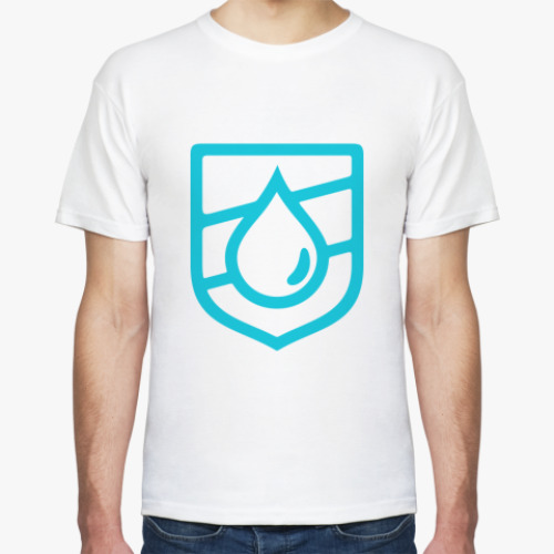 Футболка с принтом Droplet Emblem