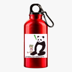 Металлическая бутылка 400 мл UV-DTF