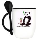 Кружка с ложкой