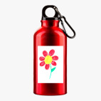 Металлическая бутылка 400 мл UV-DTF