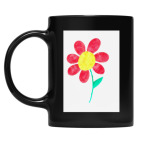 Кружка цветная UV-DTF