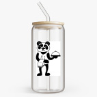 Банка с бамбуковой крышкой