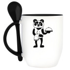 Кружка с ложкой