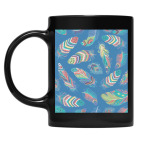 Кружка цветная UV-DTF