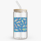 Банка с бамбуковой крышкой