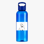 Прозрачная спортивная бутылка