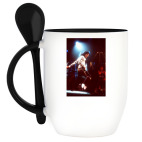 Кружка с ложкой