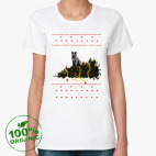 Женская футболка органик