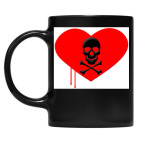 Кружка цветная UV-DTF