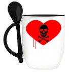 Кружка с ложкой