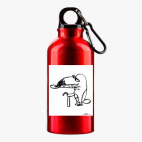 Металлическая бутылка 400 мл UV-DTF