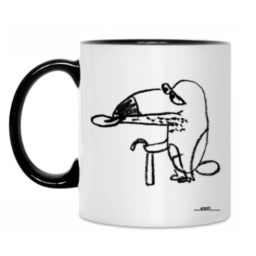 Кружка с принтом «Ребенок»