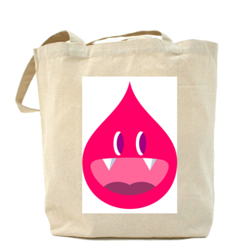 Сумка шоппер с принтом Droplet