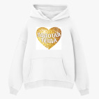 Толстовка худи оверсайз