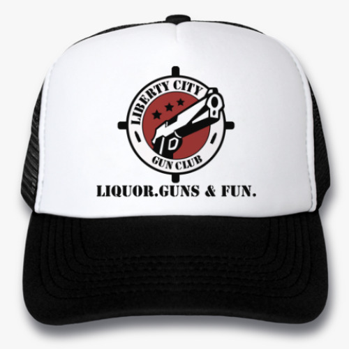 Кепка-тракер с принтом Grand Theft Auto - Gun Club