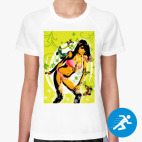 Женская спортивная футболка