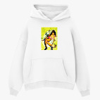 Толстовка худи оверсайз