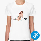 Женская спортивная футболка