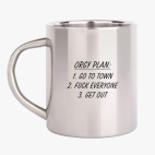 Кружка металлическая