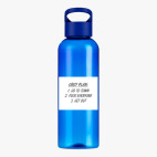 Прозрачная спортивная бутылка