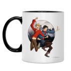 Кружка двухцветная