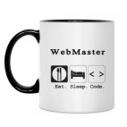 Кружка двухцветная