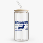 Банка с бамбуковой крышкой