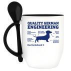 Кружка с ложкой