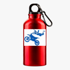 Металлическая бутылка 400 мл UV-DTF