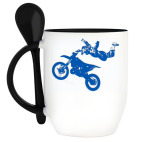 Кружка с ложкой