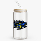 Банка с бамбуковой крышкой