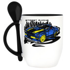 Кружка с ложкой