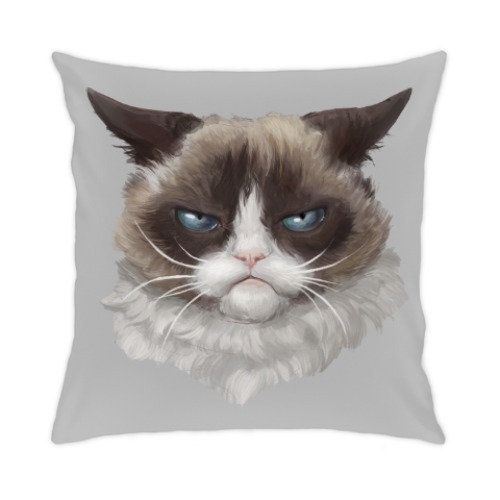 Подушка Grumpy Cat / Сердитый Кот