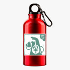 Металлическая бутылка 400 мл UV-DTF