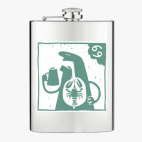 Фляжка стальная