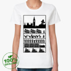 Женская футболка органик