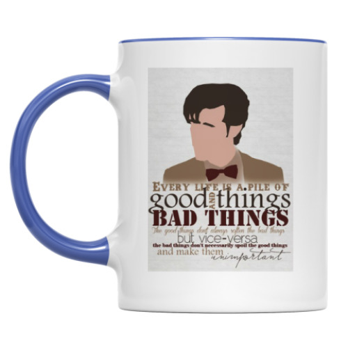 Кружка с принтом Madman with a box