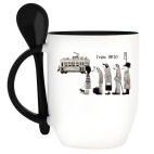 Кружка с ложкой