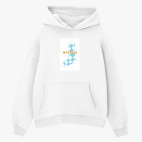 Толстовка худи оверсайз